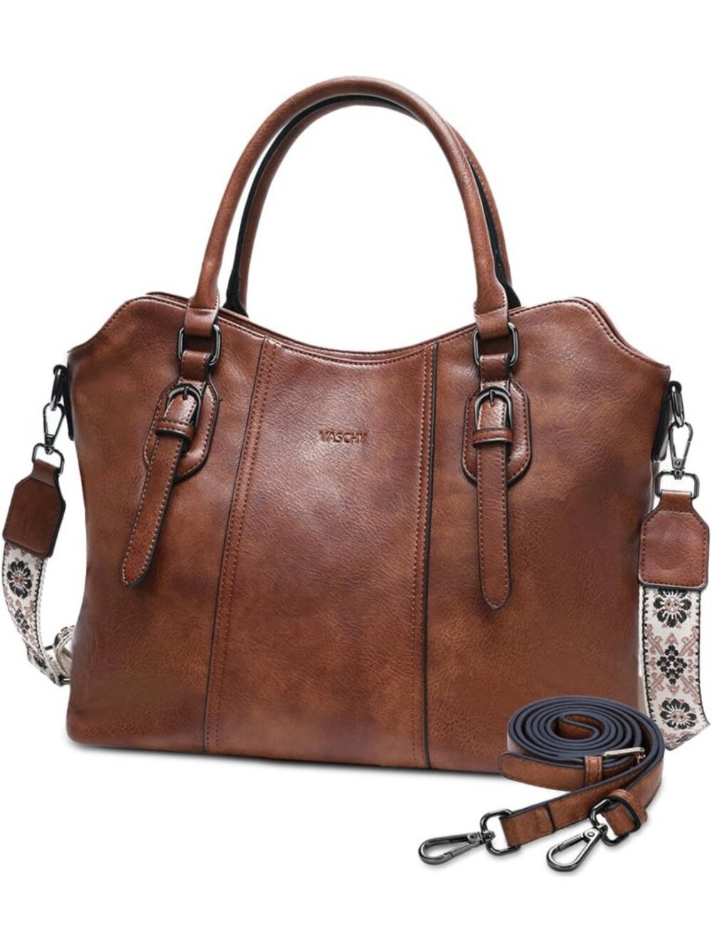 Stylish Hobo Purse for Women | Two-Strap Top Handle Satchel Bag | Chic